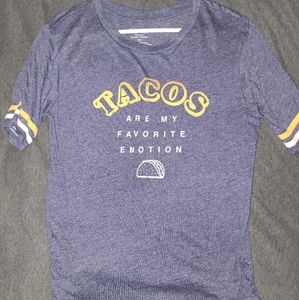 Zoe + Liv Taco T-Shirt - Medium - Blue